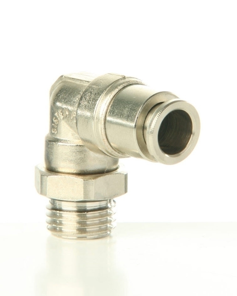 Winkel-Einschraubanschluss zyl. 10 mm - 1/4'' BSP