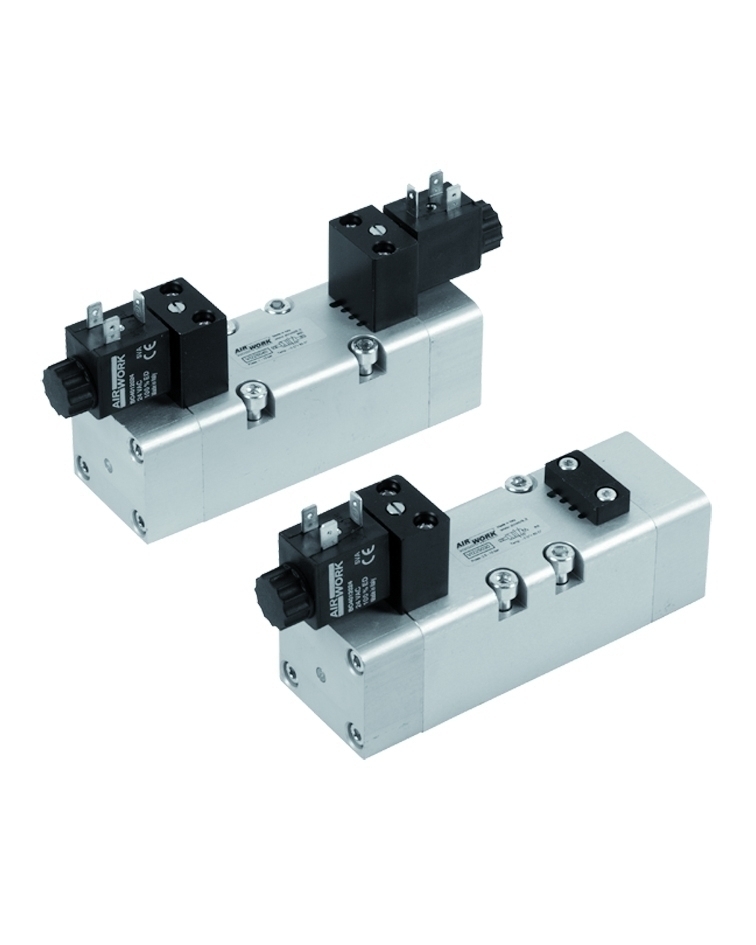 ISO2: Modular-Grundplatte für ISO1-Ventil, reihbar