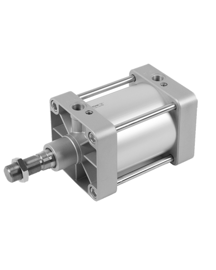 ISO6431-Zylinder, D200, Hub 50mm, mit Magnet und e