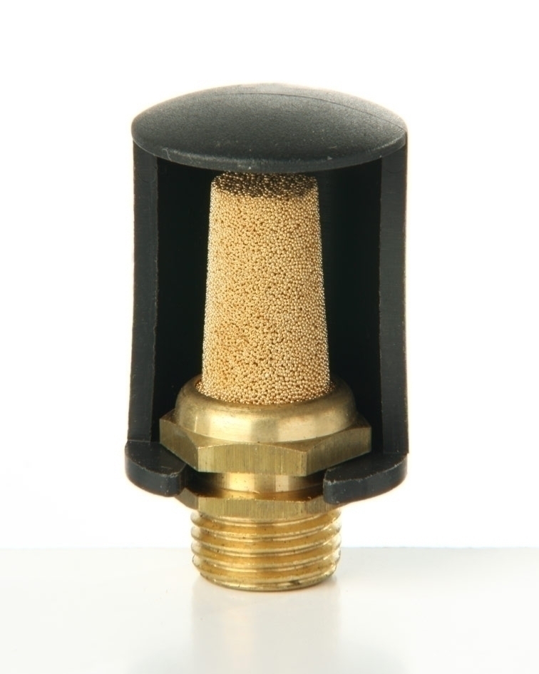 Kapsel-Einschraubschalldämpfer 1/4''