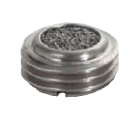Einschraubschalldämpfer VA versenkbar 1/4''