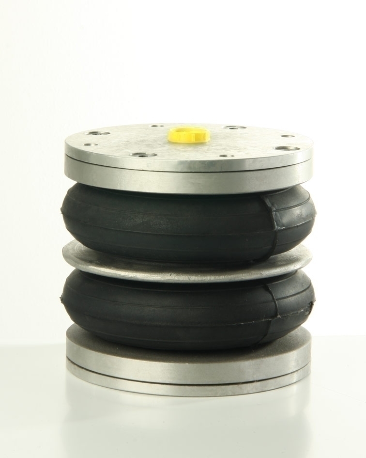 Zweifachbalgzylinder, Hub 115mm, Luftanschluss