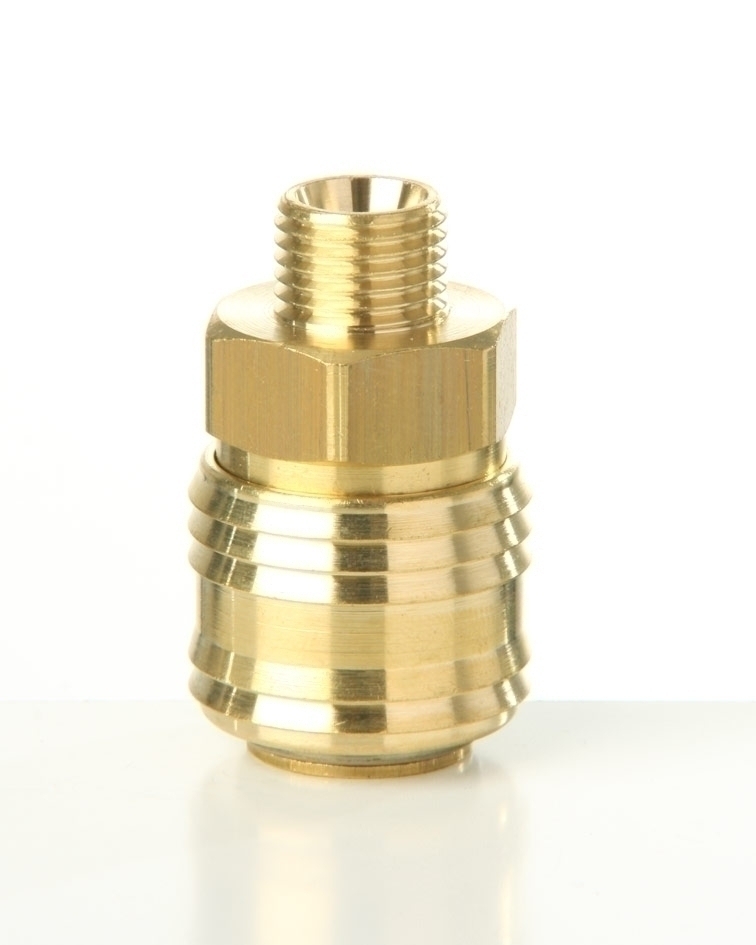 Verschlusskupplung AG 1/4'' beidseitig absperrend