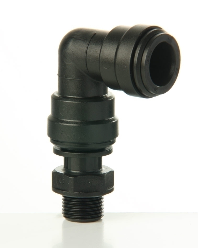 Winkeleinschraubanschluß 22 mm zyl. 3/4'' BSP