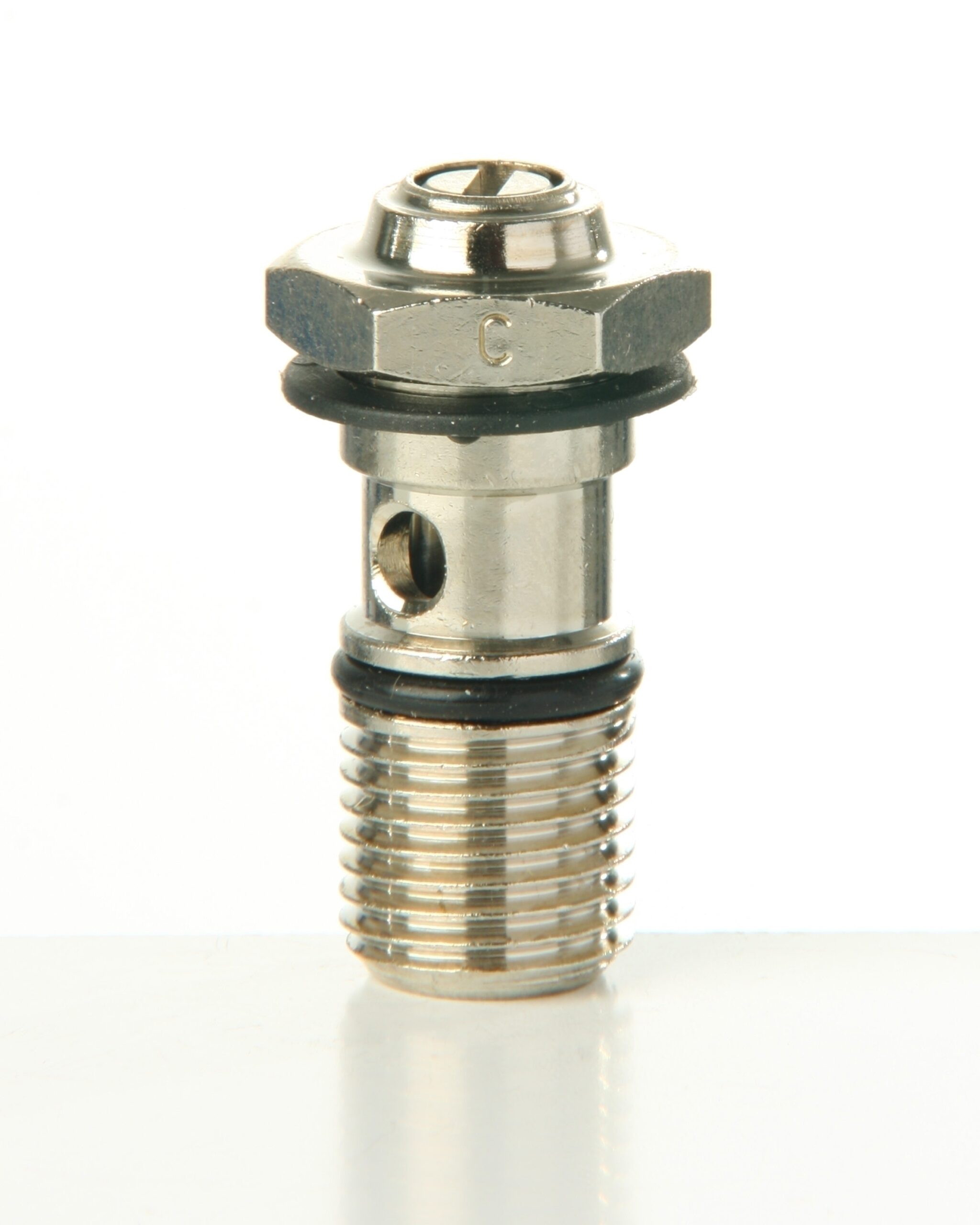 Edelstahl-Funktionshohlschraube 1/4" beidseitig