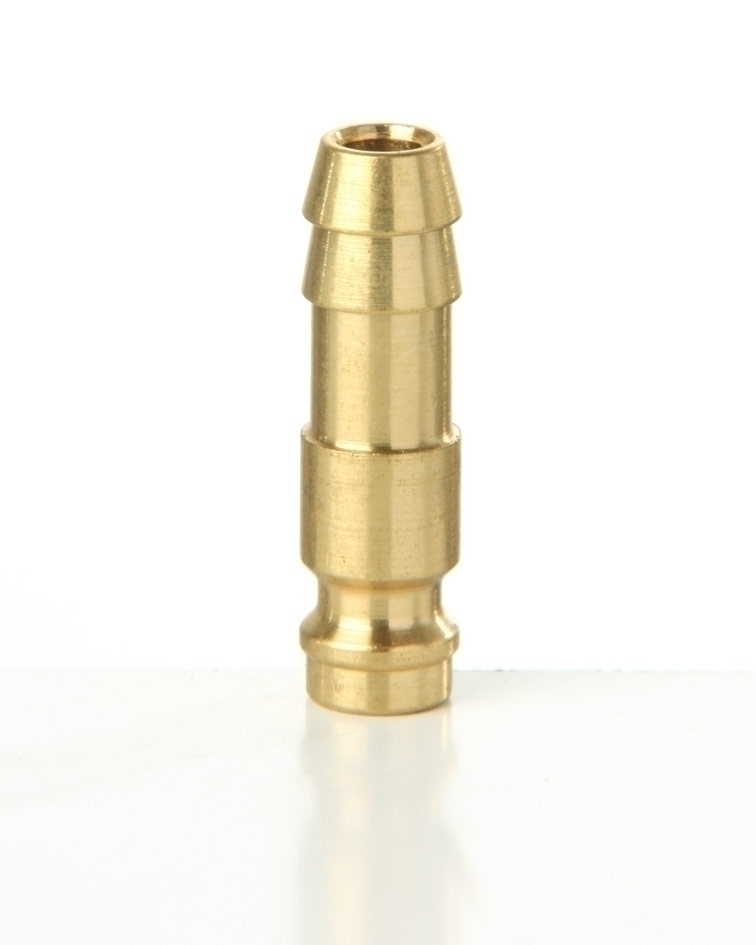 Stecktülle m. Schlauchanschluß f. 4 mm NW 2,7