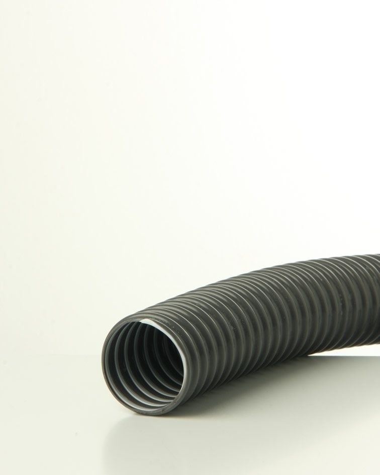 20 Antistatischer Granulatförderschlauch (PVC weich, Spirale PVC hart, umlaufende Kuperlitze) 20 m R