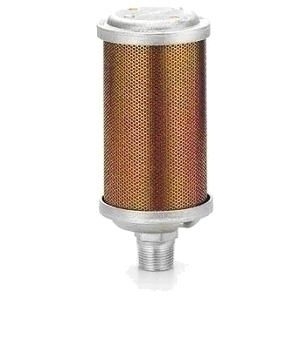 40 Hochdruck- Einschraub- Schalldämpfer bis 40 bar,Aluminium, zylindrisches Gewinde